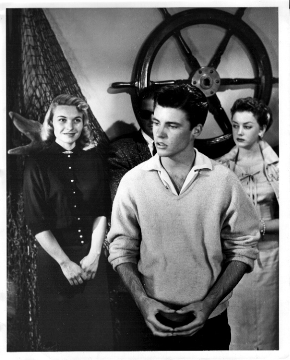 Connie Nelson (left), Ricky Nelson (middle)