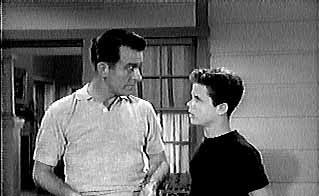 WARD CLEAVER AND HIS SON WALLY